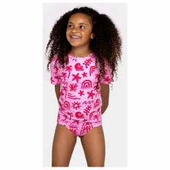 T-shirt Anti-UV Tropical Vibes Fibres Recyclées | Rose