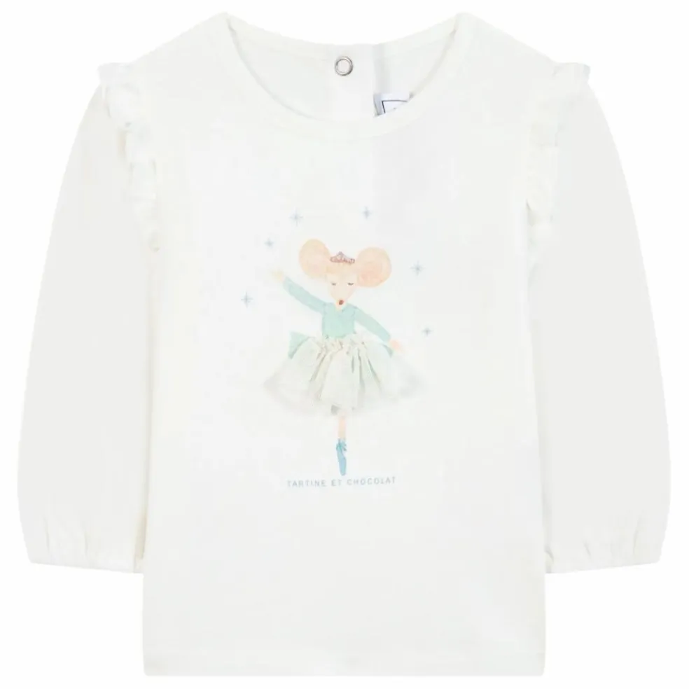 T-shirt Ballet | Blanc