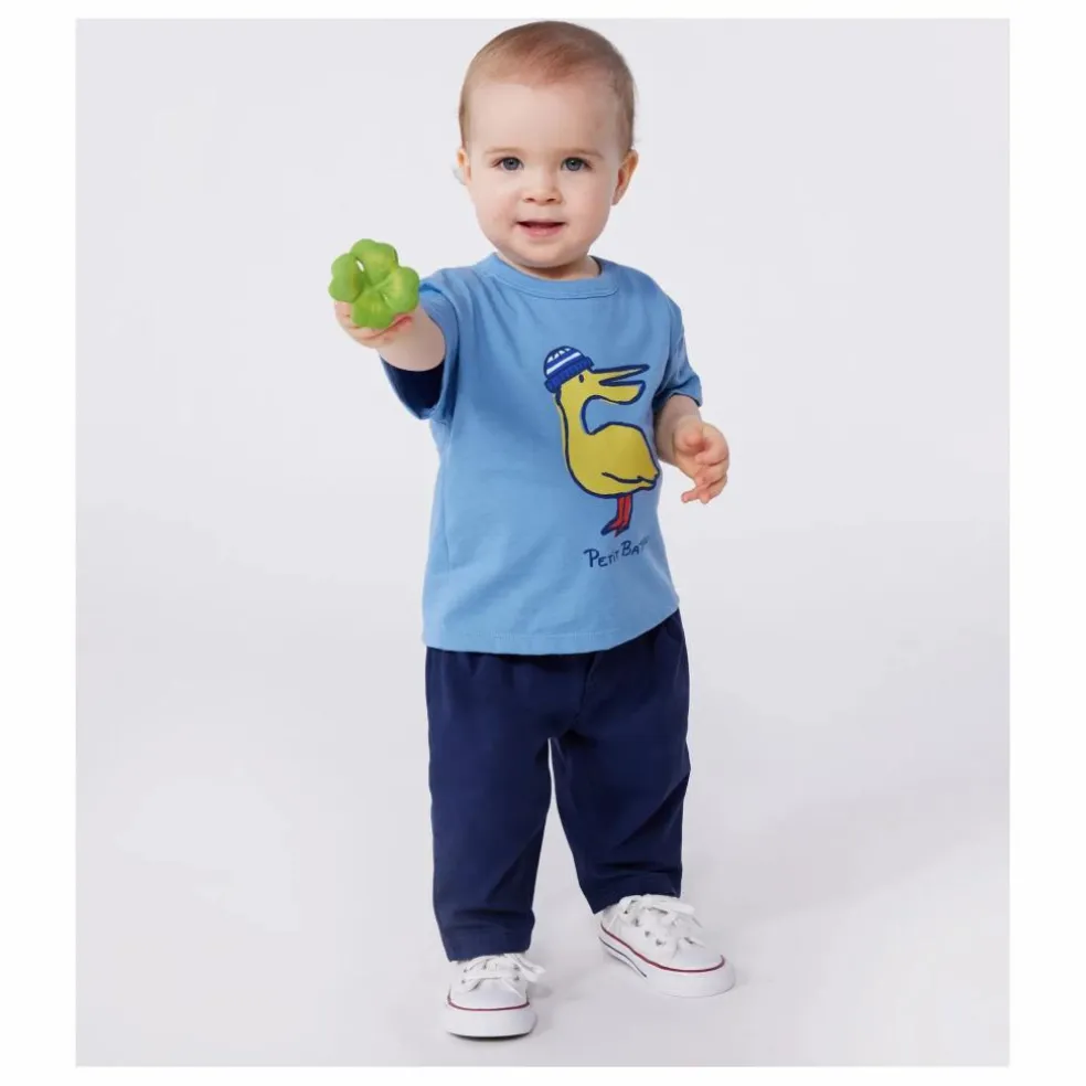 T-Shirt Barlay Coton Bio | Bleu
