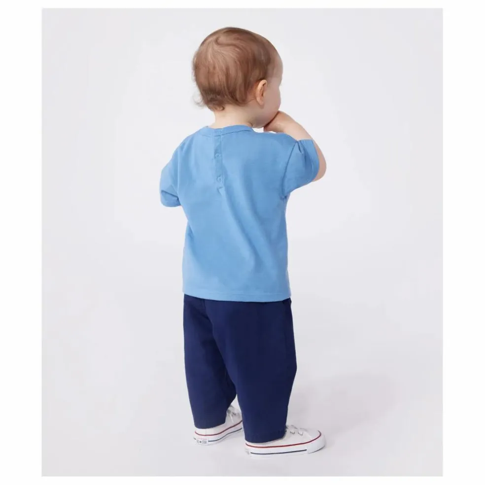 T-Shirt Barlay Coton Bio | Bleu