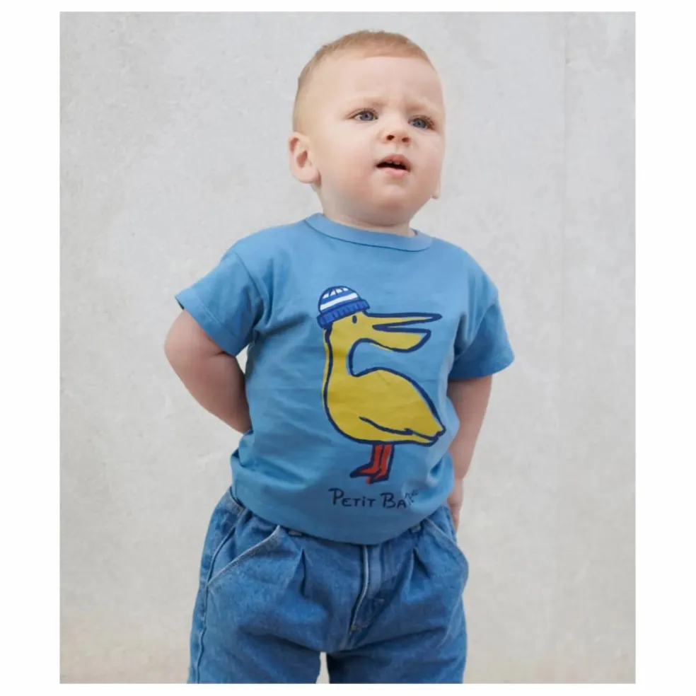 T-Shirt Barlay Coton Bio | Bleu