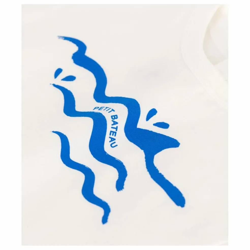 T-Shirt Barlay Requin Coton Bio | Blanc