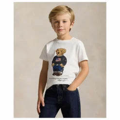 T-shirt Bear Jersey | Blanc