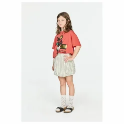 T-shirt Big Rooster Fleurs | Rouge