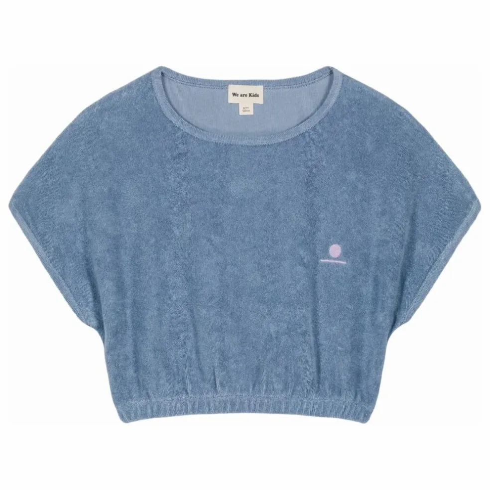 T-Shirt Bree Eponge Bio | Bleu gris