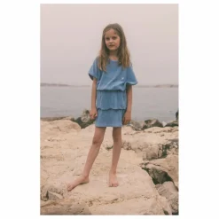 T-Shirt Bree Eponge Bio | Bleu gris
