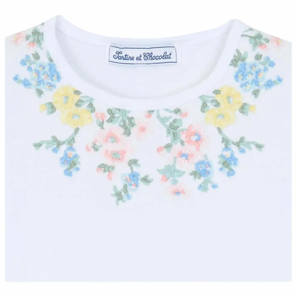 T-shirt Brodé | Blanc