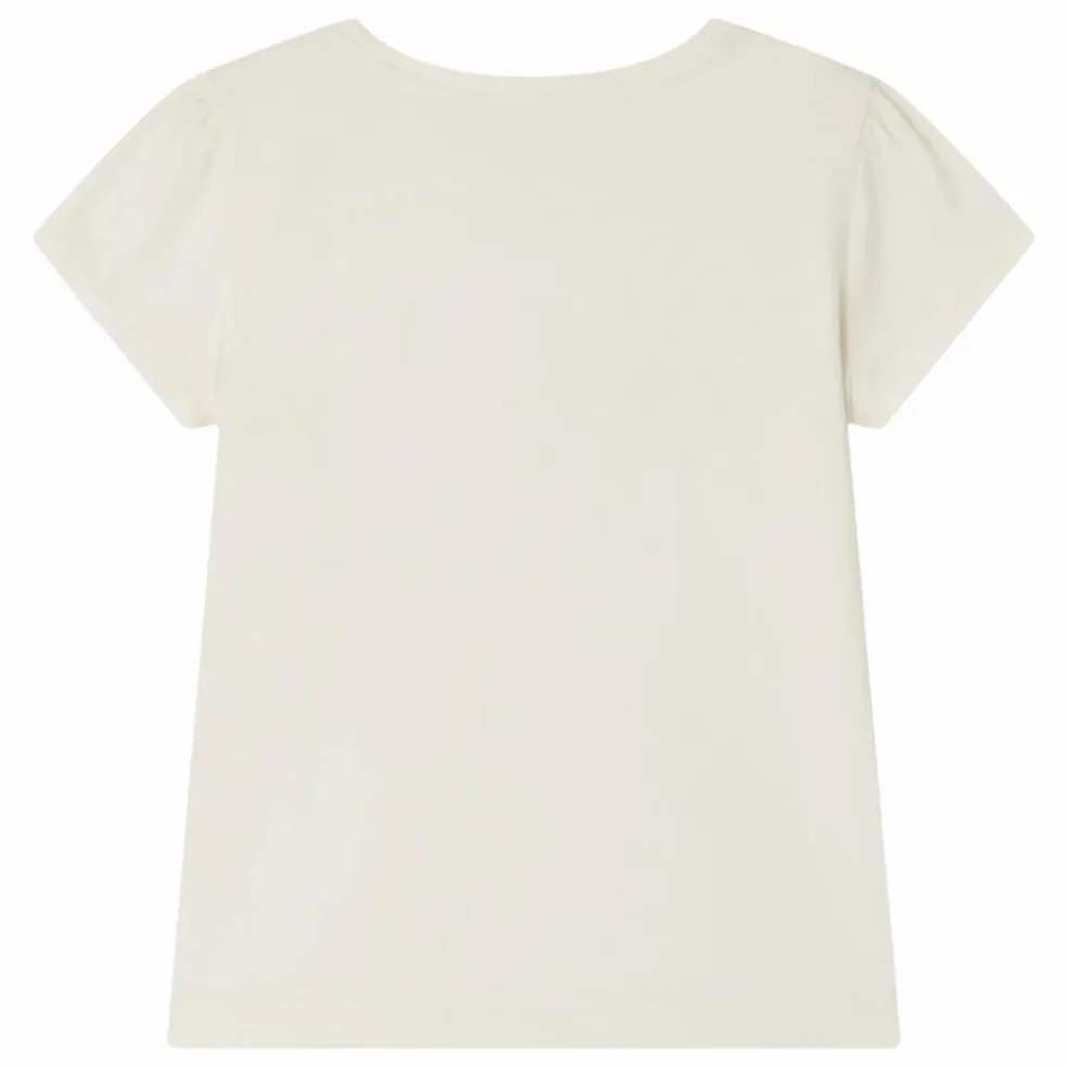 T-shirt Capricia Coton Bio | Ecru