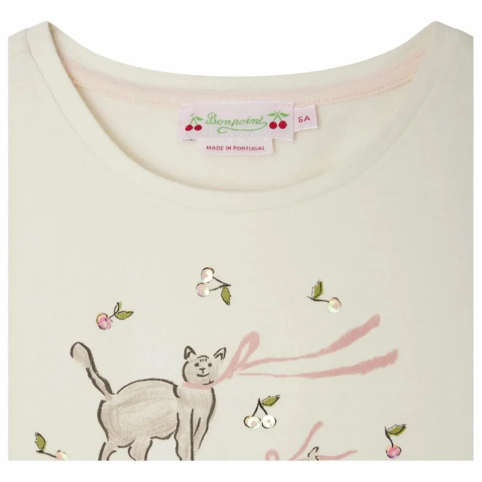 T-shirt Capricia Coton Bio | Ecru