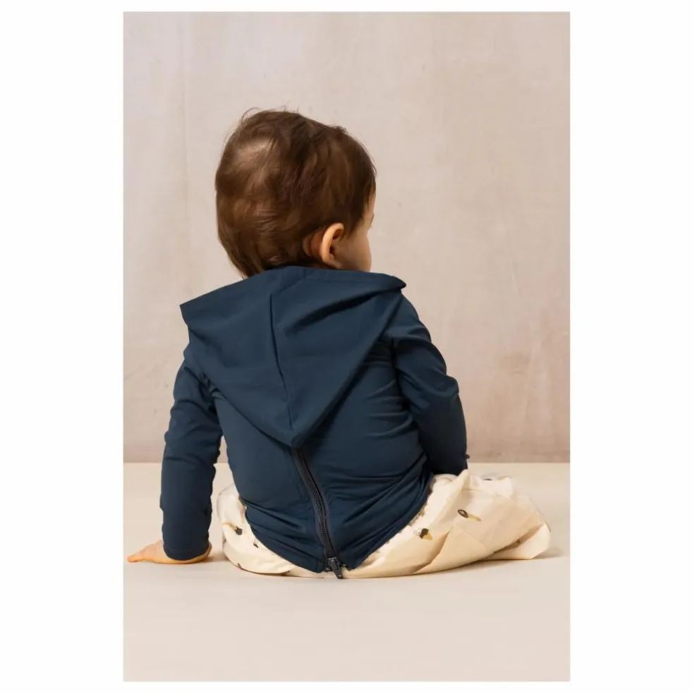 T-shirt Capuche Anti-UV | Bleu marine