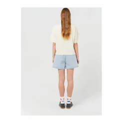 T-shirt Chevaux Coton Bio x Smallable | Ecru