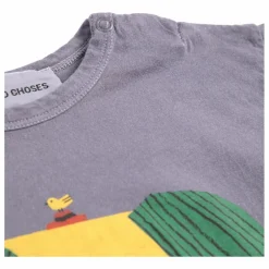 T-Shirt Chien Coton Bio | Gris