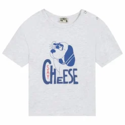T-shirt Chiné Livo Say Cheese | Gris