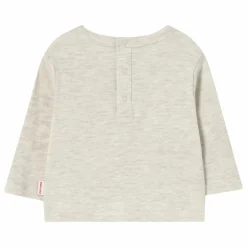 T-shirt Chiot Coton Bio | Beige chiné
