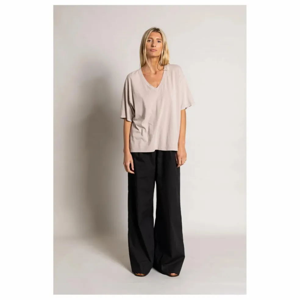 T-shirt Cloud Coton Bio | Mastic