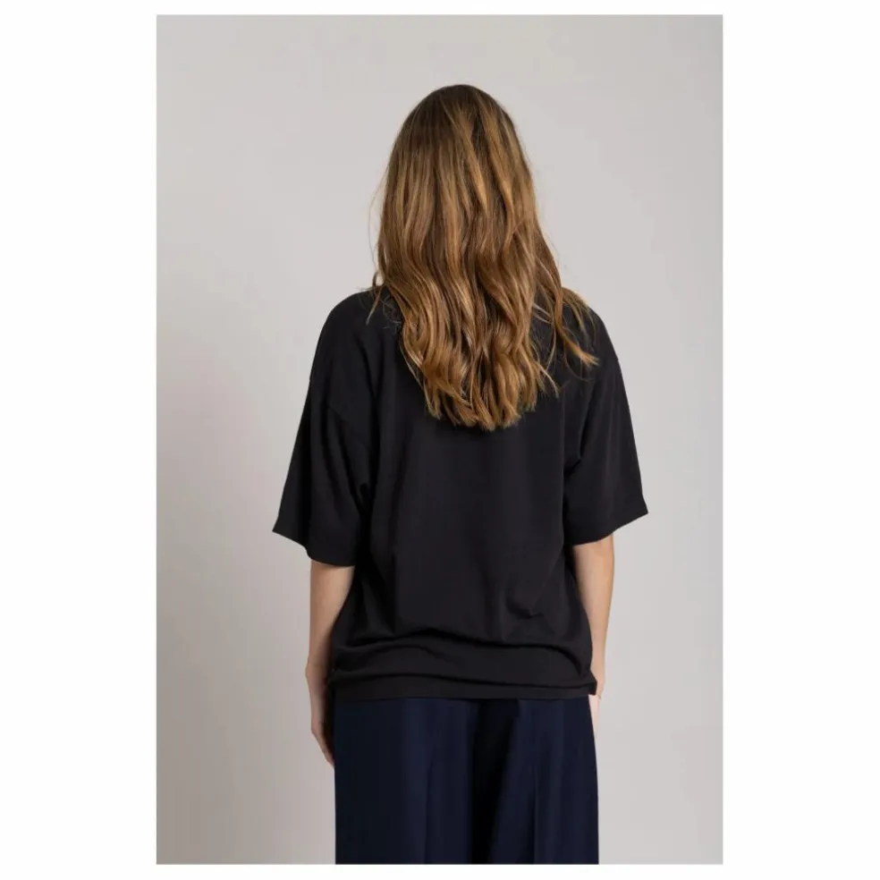 T-shirt Cloud Coton Bio | Noir