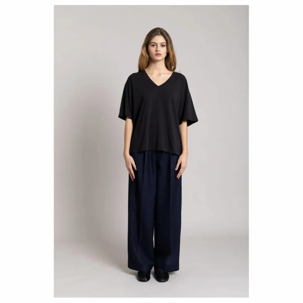 T-shirt Cloud Coton Bio | Noir