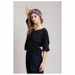 T-shirt Cloud Coton Bio | Noir
