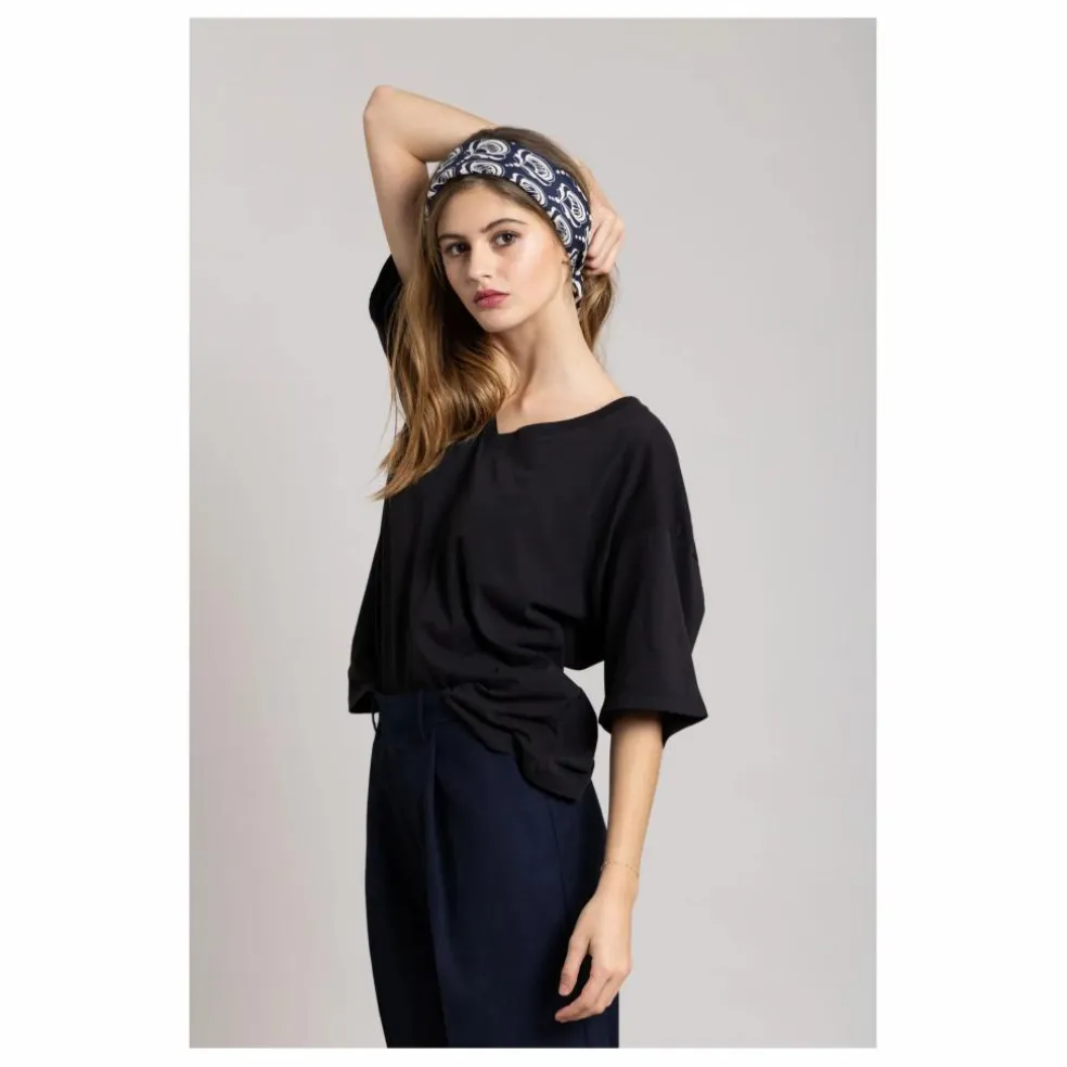 T-shirt Cloud Coton Bio | Noir