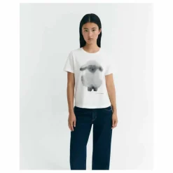 T-shirt Cloud Sheep Ida Coton Bio | Blanc
