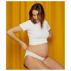 T-Shirt Cocotte Col Rond Coton Bio | Blanc