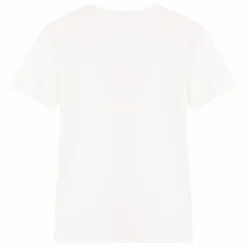 T-Shirt Cocotte Col Rond Coton Bio | Blanc