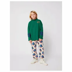 T-shirt Col Montant Tic Tac Toe Coton Bio | Vert