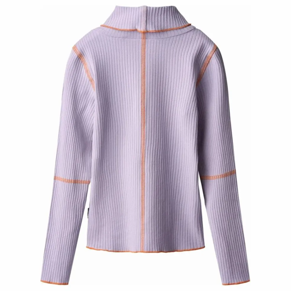 T-shirt Col Roulé Rennie | Lilas