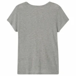 T-shirt Col U Jacksonville | Gris chiné