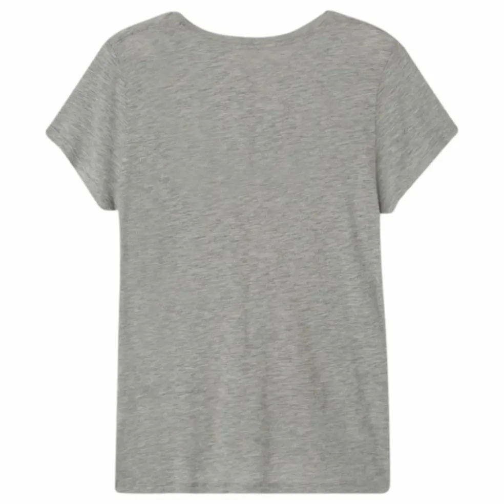 T-shirt Col U Jacksonville | Gris chiné