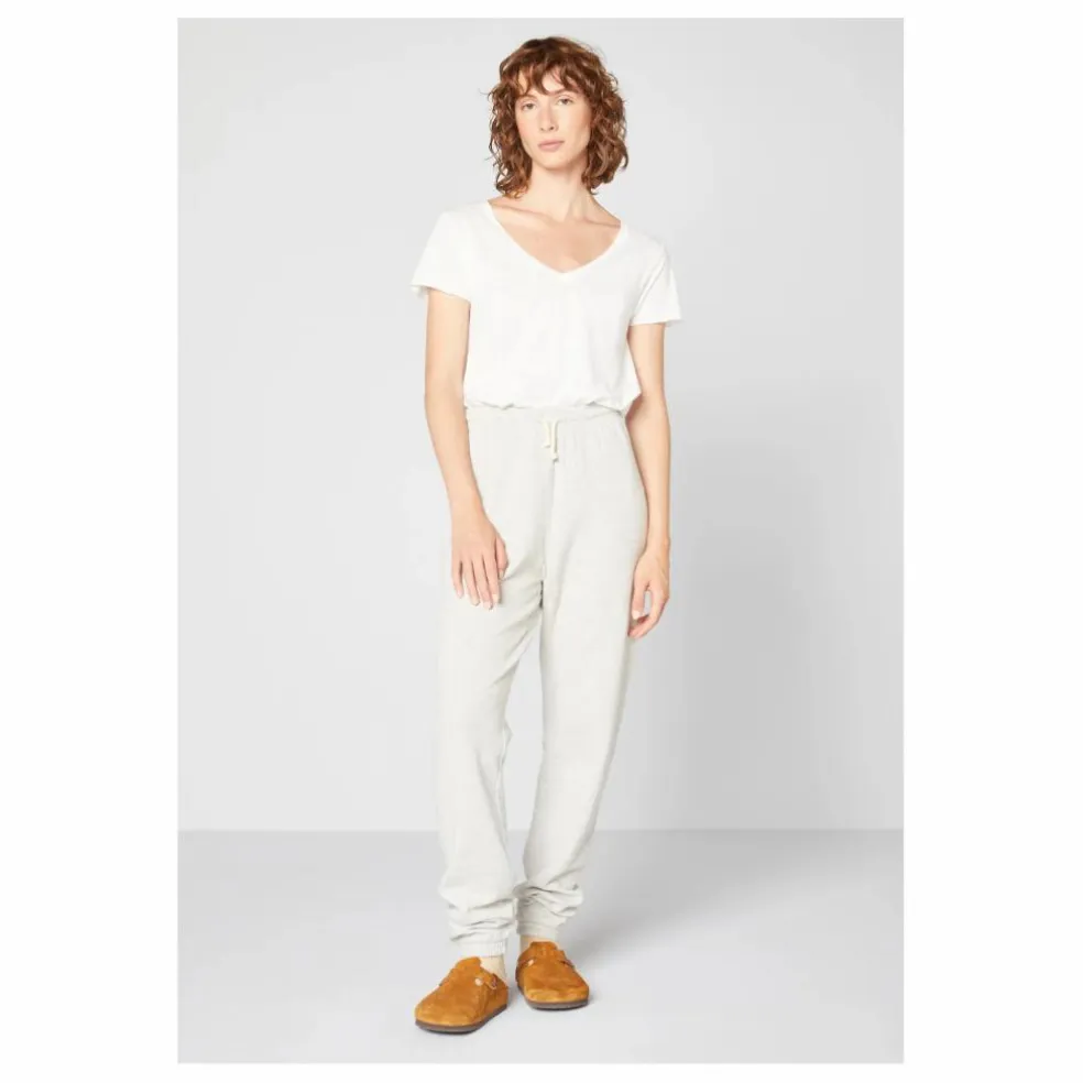 T-shirt Col V Jacksonville | Blanc