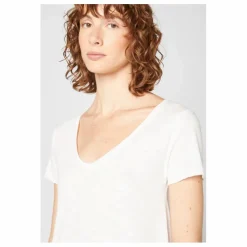 T-shirt Col V Jacksonville | Blanc