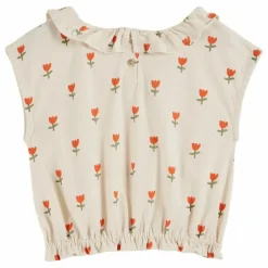 T-Shirt Collerette Grande Tulipe | Crème