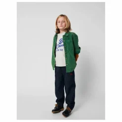 T-shirt Colorblock Bobo Choses Coton Bio | Gris chiné
