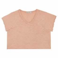 T-Shirt Colore Coton Bio | Rose pâle