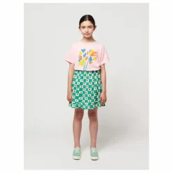 T-Shirt Coton Bio Feux d'Artifice | Rose