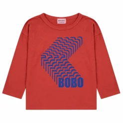 T-Shirt Coton Bio Shadow | Rouge