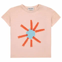 T-Shirt Coton Bio Soleil | Rose pâle