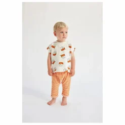 T-Shirt Coton Bio Tambours | Ecru