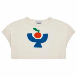 T-Shirt Coton Bio Tomate | Ecru