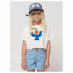 T-Shirt Coton Bio Tomate | Ecru
