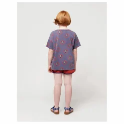 T-Shirt Coton Bio Visages | Gris anthracite