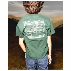T-shirt Courting Chair | Vert foncé