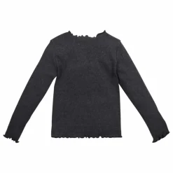 T-shirt Côtelé | Gris foncé