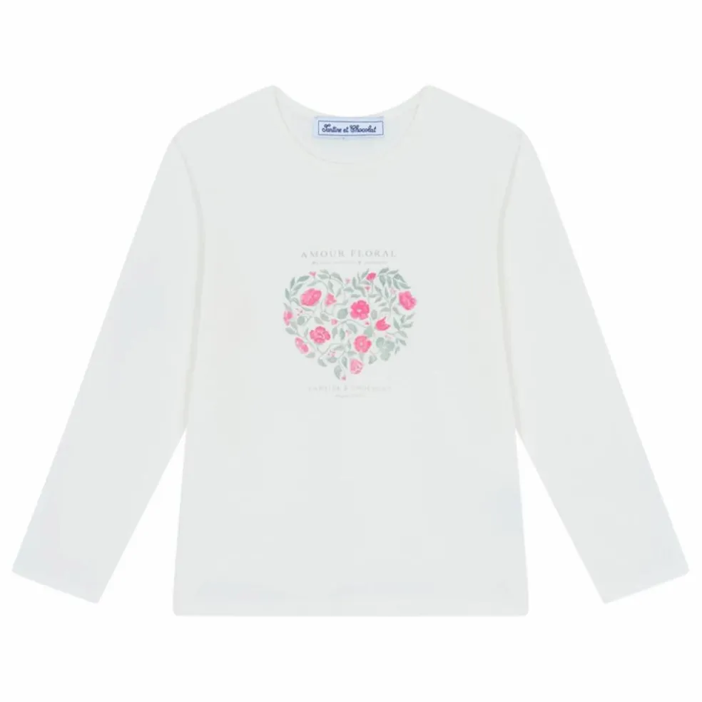 T-shirt Cœur | Blanc