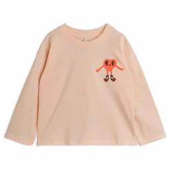 T-shirt Cœur Coton Bio | Rose pâle