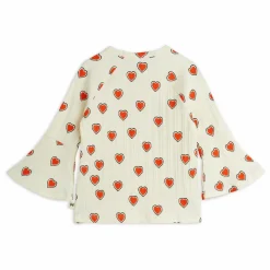 T-shirt Cœurs Coton Bio | Ecru