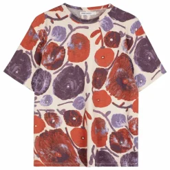 T-shirt Dahlia Coton Bio - Collection Femme | Blanc cassé