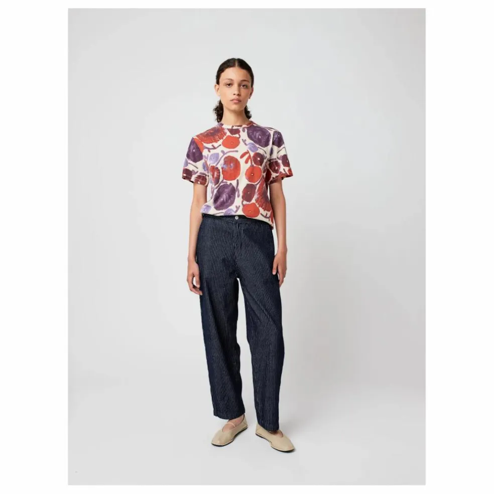 T-shirt Dahlia Coton Bio - Collection Femme | Blanc cassé