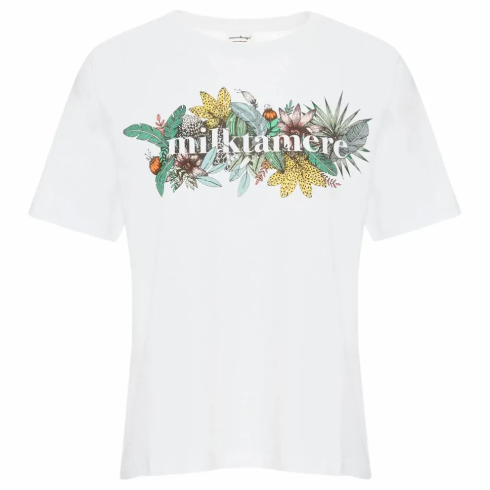 T-Shirt d'allaitement Milktamère | Blanc